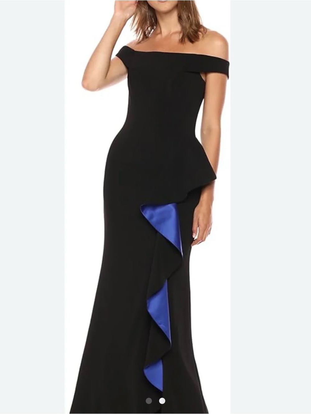 CARMEN MARC VALVO INFUSION - BLACK/BLUE (SIZE 6)